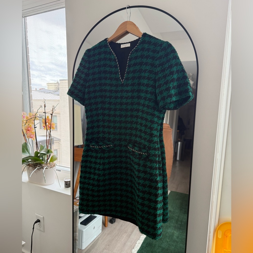 Sandro Clay Tweed Dress Size 40 (US 8)